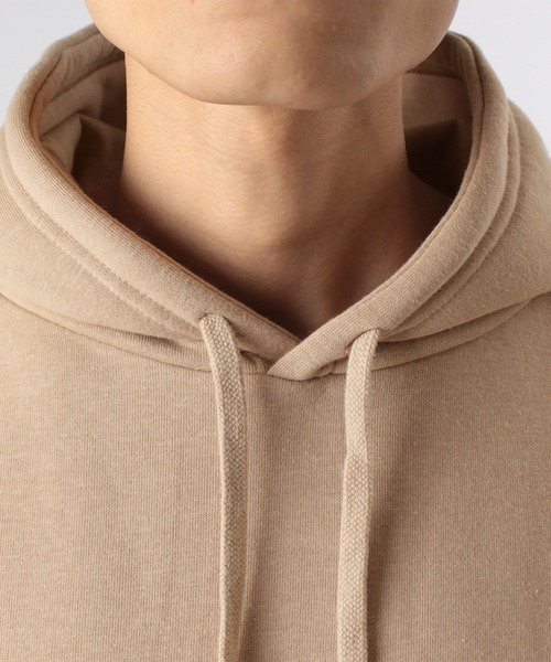 make a ray!（メイク ア レイ！）の「裾ドローコードプルオーバーパーカー/スウェットパーカー/フーディー（パーカー・メンズ・グレー/ブラック/ベージュ・M/XL/L）」の9枚目の写真