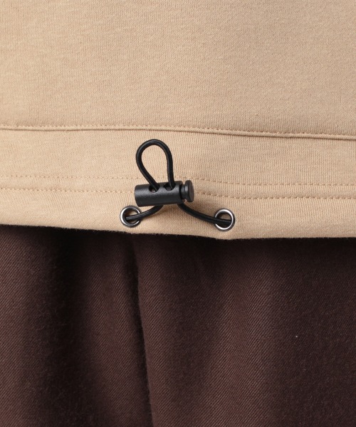 make a ray!（メイク ア レイ！）の「裾ドローコードプルオーバーパーカー/スウェットパーカー/フーディー（パーカー・メンズ・グレー/ブラック/ベージュ・M/XL/L）」の13枚目の写真