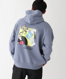 BASECONTROL（ベースコントロール）の「◆イラストレーター トチハラユミ 限定 プリントスウェットパーカー（パーカー）」
