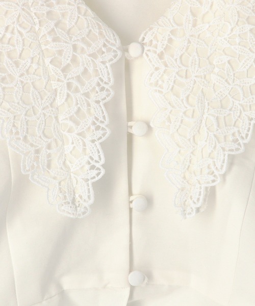 Column 襟レースブラウス シャツ ブラウス Estnation エストネーション 公式通販