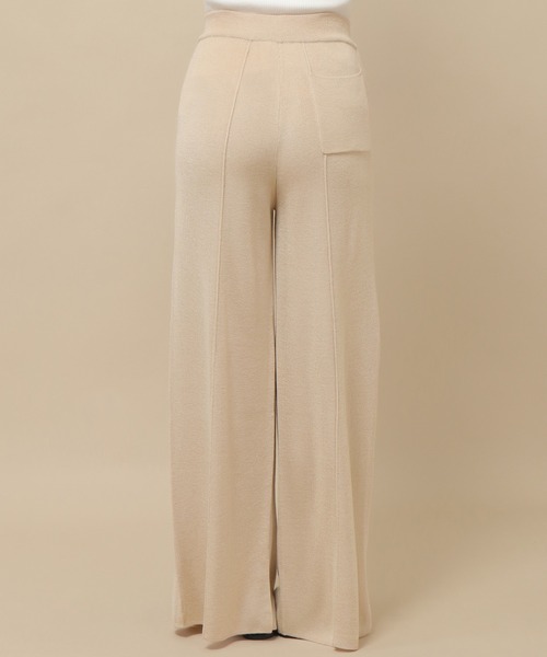 ikka（イッカ）の「スーパーアンチピリングニットパンツ（その他パンツ・レディース・グリーン系その他/ベージュ/ブラック・S/M）」の12枚目の写真