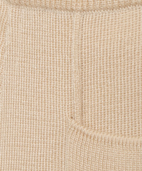 ikka（イッカ）の「スーパーアンチピリングニットパンツ（その他パンツ・レディース・グリーン系その他/ベージュ/ブラック・S/M）」の7枚目の写真