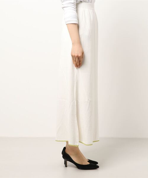 Q（キュー）の「マーメイドニットスカート（スカート・レディース・ホワイト/ライトグレー/ベージュ・MEDIUM）」の10枚目の写真