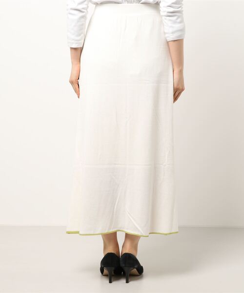 Q（キュー）の「マーメイドニットスカート（スカート・レディース・ホワイト/ライトグレー/ベージュ・MEDIUM）」の11枚目の写真