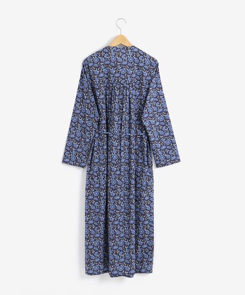 ニームNIMESリバティLIBERTYコットンワンピース●新品タグ付 リバティプリント❗️綿100%ロングワンピース 七分袖 セール