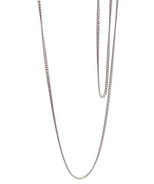 MinoriTY(マイノリティ)の「【MinoriTY】メンズ2mmスチールキヘイチェーンネックレス メンズ ユニセックス(ネックレス・メンズ・シルバー・FREE)」の6枚目の写真