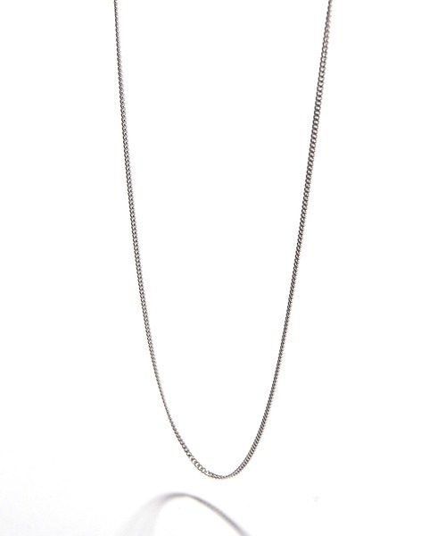 MinoriTY(マイノリティ)の「【MinoriTY】メンズ2mmスチールキヘイチェーンネックレス メンズ ユニセックス(ネックレス・メンズ・シルバー・FREE)」の4枚目の写真