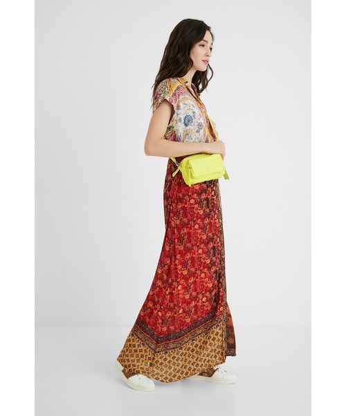 Desigual（デシグアル）の「シャツ半袖 YAEL（シャツ/ブラウス・レディース・レッド・M/L/SS/S/2L/3L）」の5枚目の写真