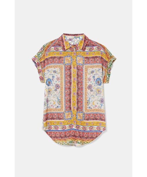 Desigual（デシグアル）の「シャツ半袖 YAEL（シャツ/ブラウス・レディース・レッド・M/L/SS/S/2L/3L）」の10枚目の写真