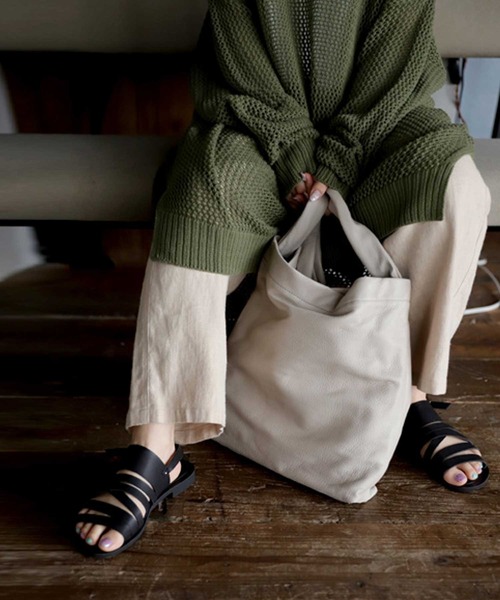 antiqua（アンティカ）の「ベルトサンダル（サンダル・レディース・ブラック/ブラウン・L/LL/M/S）」の9枚目の写真