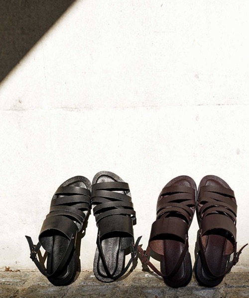 antiqua（アンティカ）の「ベルトサンダル（サンダル・レディース・ブラック/ブラウン・L/LL/M/S）」の20枚目の写真