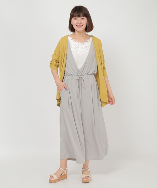ikka(イッカ)の「ツイストベアオールインワン(つなぎ/オールインワン・レディース・ブラック/グレー/ブルー・M/L)」の18枚目の写真