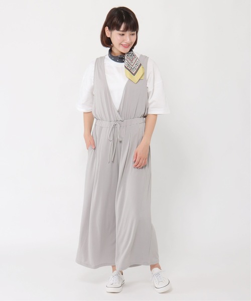 セール】ツイストベアオールインワン（つなぎ/オールインワン