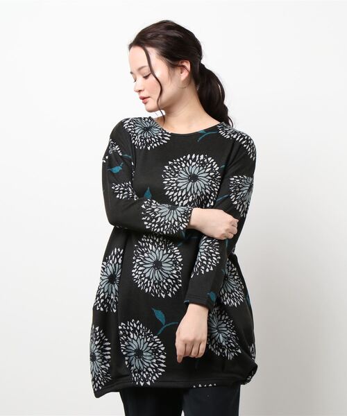 BARNDOOR(バーンドア)の「【BARNDOOR】チュニック(チュニック・レディース・グレー/ベージュ/ブルー/グレー系その他/ブラック/ダークグリーン・MEDIUM)」の2枚目の写真