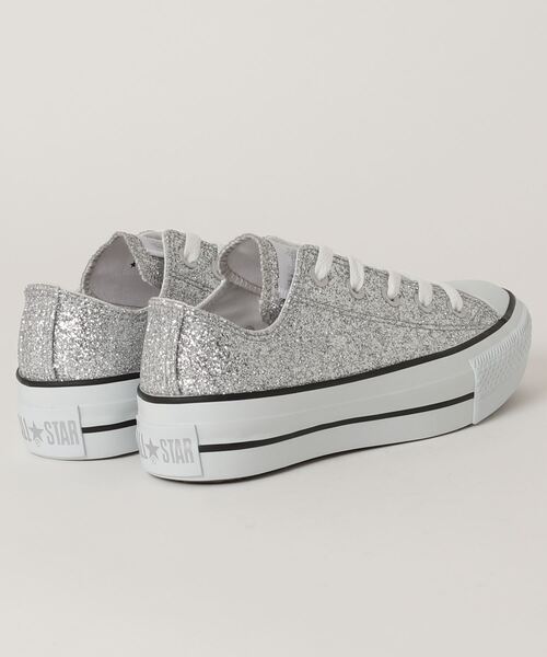 CONVERSE(コンバース)の「converse コンバース AS PLTS GT OX 31303380 *SILVER(スニーカー・レディース・シルバー・4h/3h/5/6/4/5h/3)」の2枚目の写真