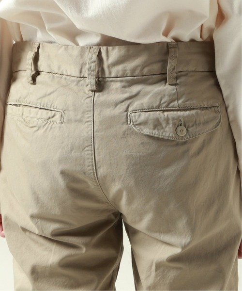SAVE KHAKI UNITED(セーブカーキユナイテッド)の「SAVE KHAKI UNITED LT TWILL TROUSER(チノパンツ・メンズ・チャコールグレー/キャメル/ネイビー/サファリグリーン/ブラウン系その他/ブラック・32/28/30/34)」の9枚目の写真