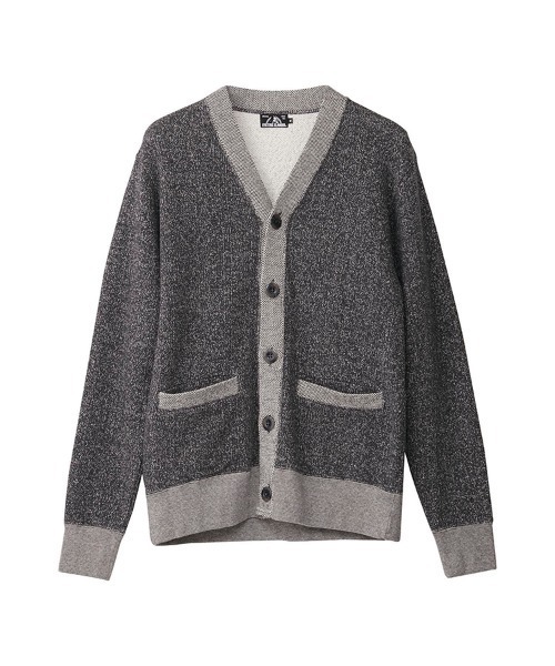 HYSTERIC GLAMOUR（ヒステリックグラマー）の「SUPER SERVICE カーディガン（カーディガン/ボレロ・メンズ・チャコールグレー/ブラック・SMALL/MEDIUM/LARGE）」の8枚目の写真