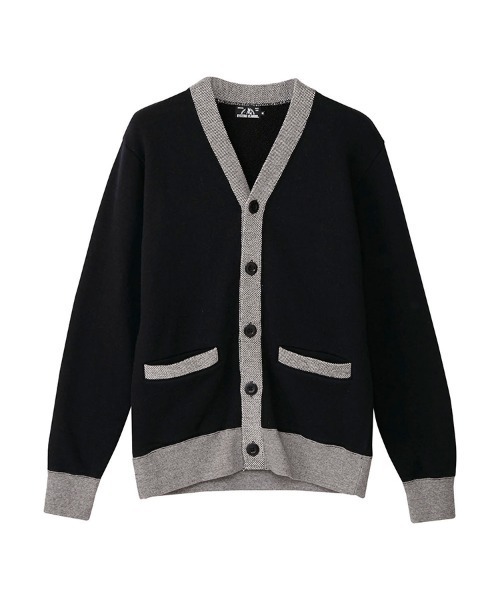 HYSTERIC GLAMOUR（ヒステリックグラマー）の「SUPER SERVICE カーディガン（カーディガン/ボレロ・メンズ・チャコールグレー/ブラック・SMALL/MEDIUM/LARGE）」の7枚目の写真