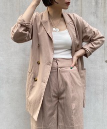 DouDou | リネンジャケット(テーラードジャケット)