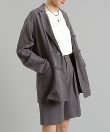 DouDou | リネンジャケット(テーラードジャケット)