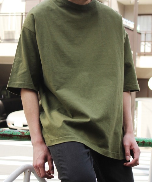 United Athle（ユナイテッドアスレ）の「【UNITED ATHLE】ユナイテッドアスレ 5.6オンス ビッグシルエットTシャツ 5508（Tシャツ/カットソー・メンズ・ブラック/ベージュ/グリーン/ホワイト/グレー/ネイビー/ライトパープル/ライトブルー・L/M/XL）」の16枚目の写真