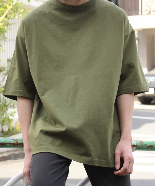 United Athle（ユナイテッドアスレ）の「【UNITED ATHLE】ユナイテッドアスレ 5.6オンス ビッグシルエットTシャツ 5508（Tシャツ/カットソー・メンズ・ブラック/ベージュ/グリーン/ホワイト/グレー/ネイビー/ライトパープル/ライトブルー・L/M/XL）」の17枚目の写真