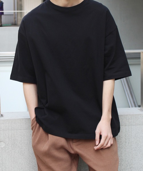 United Athle（ユナイテッドアスレ）の「【UNITED ATHLE】ユナイテッドアスレ 5.6オンス ビッグシルエットTシャツ 5508（Tシャツ/カットソー・メンズ・ブラック/ベージュ/グリーン/ホワイト/グレー/ネイビー/ライトパープル/ライトブルー・L/M/XL）」の11枚目の写真