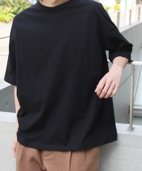 United Athle（ユナイテッドアスレ）の「【UNITED ATHLE】ユナイテッドアスレ 5.6オンス ビッグシルエットTシャツ 5508（Tシャツ/カットソー・メンズ・ブラック/ベージュ/グリーン/ホワイト/グレー/ネイビー/ライトパープル/ライトブルー・L/M/XL）」の12枚目の写真