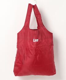 【LEE/リー】カラビナ付きワンポイントブランドロゴパッカブルエコトートバッグ(収納可)