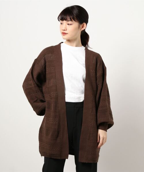 Rodeo Crowns Wide Bowl ロデオクラウンズワイドボウル の Key Knitting カーディガン カーディガン ボレロ Wear
