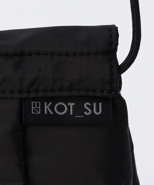 KOT_SU（コットス）の「【KOT_SU/コットス】WAFU pouch WA-501 ポーチ ショルダーポーチ（ショルダーバッグ・メンズ・グレー/ホワイト/オレンジ/オリーブ/ブラック/イエロー・FREE）」の13枚目の写真
