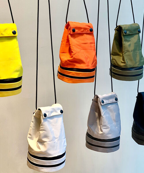 KOT_SU（コットス）の「【KOT_SU/コットス】WAFU pouch WA-501 ポーチ ショルダーポーチ（ショルダーバッグ・メンズ・グレー/ホワイト/オレンジ/オリーブ/ブラック/イエロー・FREE）」の18枚目の写真