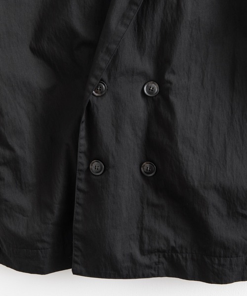 Audience（オーディエンス）の「日本製 グリストーンW 綿ナイロン 高密度ギャバWテーラードジャケット（テーラードジャケット・メンズ・ブラック/ネイビー/オリーブ・M/L/XL）」の17枚目の写真