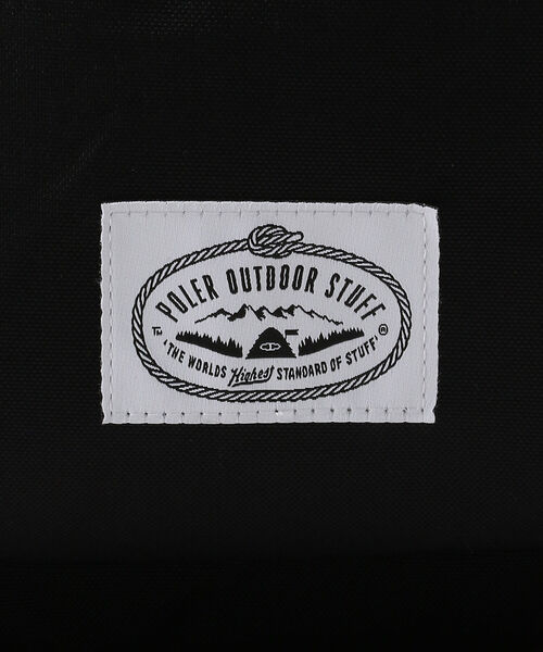 POLeR OUTDOOR STUFF（ポーラーアウトドアスタッフ）の「POLeR OUTDOOR STUFF/ポーラーアウトドアスタッフ　CLASSIC DAYPACK（バックパック/リュック・メンズ・ブラック・FREE）」の8枚目の写真