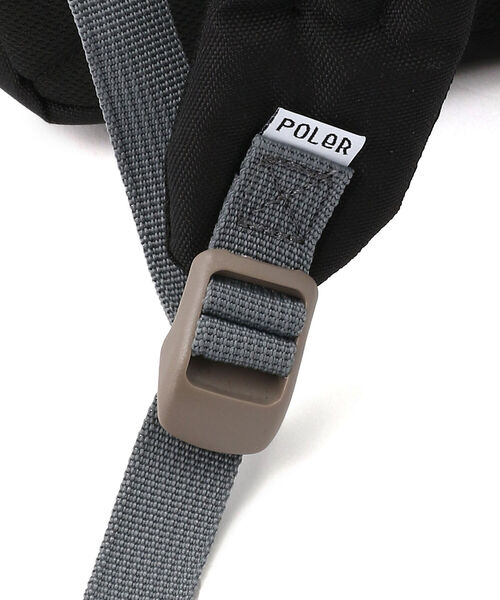 POLeR OUTDOOR STUFF（ポーラーアウトドアスタッフ）の「POLeR OUTDOOR STUFF/ポーラーアウトドアスタッフ　CLASSIC DAYPACK（バックパック/リュック・メンズ・ブラック・FREE）」の9枚目の写真