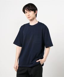 NANO universe | ：超長綿ORGANIC BIG Tシャツ(Tシャツ/カットソー)