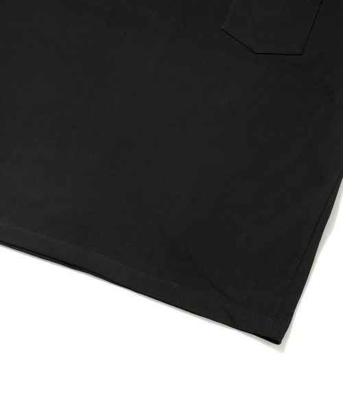 NANO universe（ナノユニバース）の「：超長綿ORGANIC BIG Tシャツ（Tシャツ/カットソー・メンズ・ホワイト/ネイビー/ブラック/ベージュ・M/L/S）」の10枚目の写真