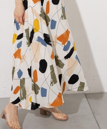 prose verse | ペイント / 幾何柄 フレアスカート(スカート)