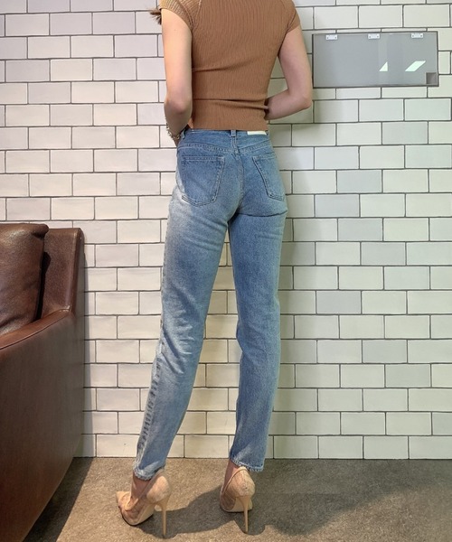 EIMY ISTOIRE(エイミーイストワール)の「eimyデニムスリムテーパード(その他パンツ・レディース・ブルー系その他2・XXS/MEDIUM/X-SMALL/SMALL)」の10枚目の写真