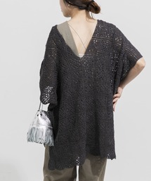 URBAN RESEARCH | ハンドクロシェポンチョ(ニット/セーター)