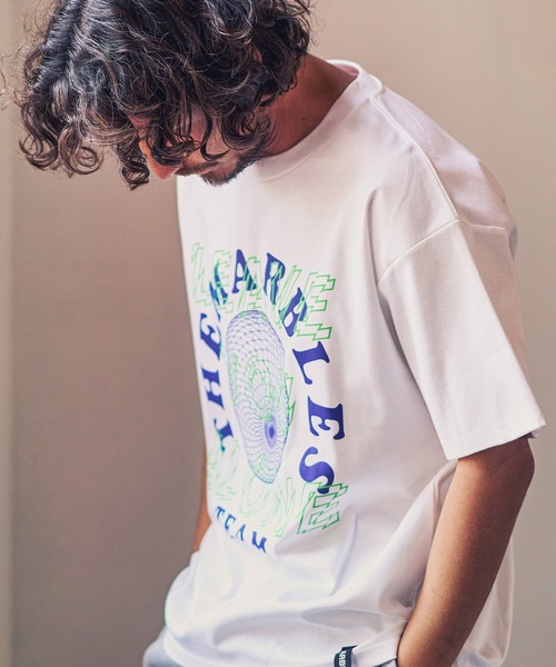 MARBLES（マーブルズ）の「mt7333-HQ TEE (LeaveYou Alone) Tシャツ（Tシャツ/カットソー・メンズ・ホワイト/ブラック・XL/L/S/M）」の7枚目の写真