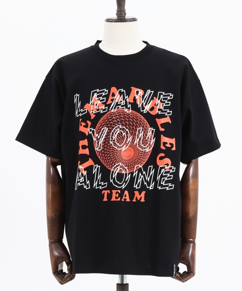 MARBLES（マーブルズ）の「mt7333-HQ TEE (LeaveYou Alone) Tシャツ（Tシャツ/カットソー・メンズ・ホワイト/ブラック・XL/L/S/M）」の11枚目の写真