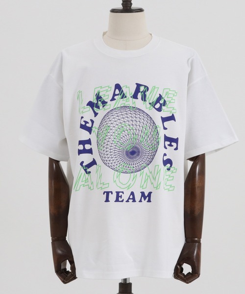 MARBLES（マーブルズ）の「mt7333-HQ TEE (LeaveYou Alone) Tシャツ（Tシャツ/カットソー・メンズ・ホワイト/ブラック・XL/L/S/M）」の13枚目の写真