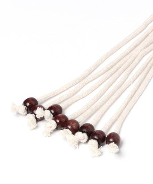 BAYFLOW（ベイフロー）の「マクラメベルト（ベルト・レディース・ダークブラウン/ナチュラル・FREE）」の4枚目の写真