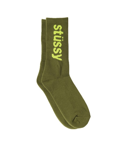 STUSSY ステューシー クリスマス ソックス 靴下 非売品 STUSSY - ステューシー 靴下 ソックス 3足セット（380894）の