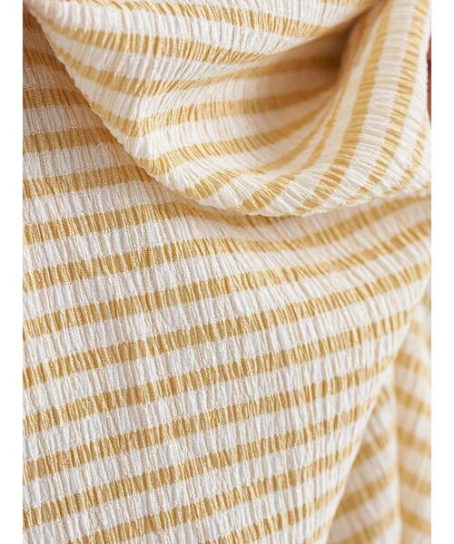 earth music&ecology(アースミュージックアンドエコロジー)の「セミフレアギンガムスカート *(スカート・レディース・ブラック/レッド/イエロー・FREE)」の10枚目の写真