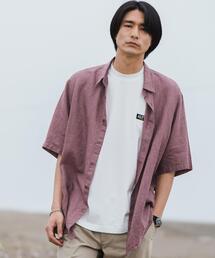 green label relaxing（グリーンレーベルリラクシング）の「OLT CM コルトレイクリネン ジャストルーズ 半袖 シャツ（シャツ/ブラウス・メンズ）」