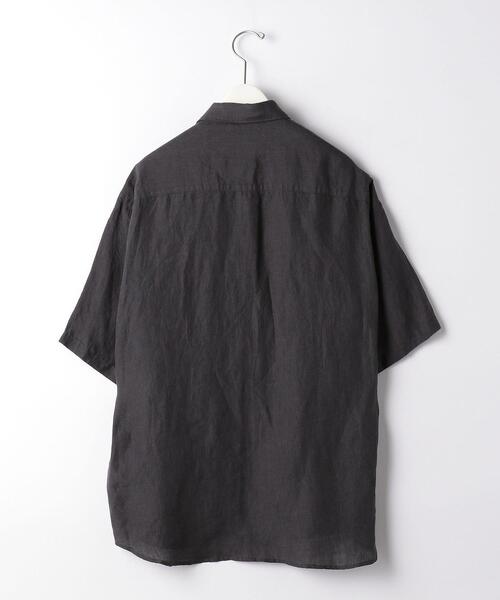 green label relaxing（グリーンレーベルリラクシング）の「OLT CM コルトレイクリネン ジャストルーズ 半袖 シャツ（シャツ/ブラウス・メンズ・ワインレッド/ホワイト/ダークグレー・LARGE/MEDIUM/SMALL/X-LARGE）」の15枚目の写真