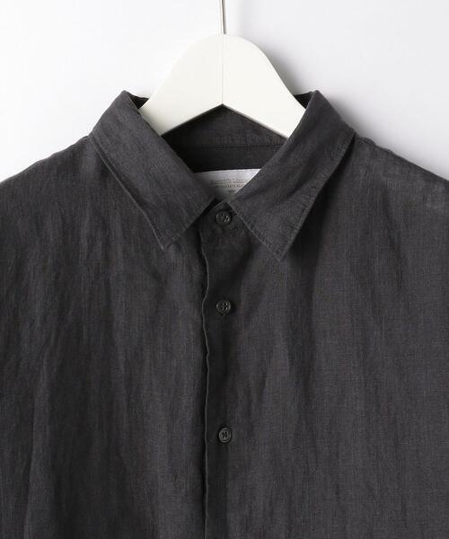 green label relaxing（グリーンレーベルリラクシング）の「OLT CM コルトレイクリネン ジャストルーズ 半袖 シャツ（シャツ/ブラウス・メンズ・ワインレッド/ホワイト/ダークグレー・LARGE/MEDIUM/SMALL/X-LARGE）」の16枚目の写真