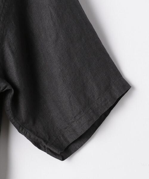 green label relaxing（グリーンレーベルリラクシング）の「OLT CM コルトレイクリネン ジャストルーズ 半袖 シャツ（シャツ/ブラウス・メンズ・ワインレッド/ホワイト/ダークグレー・LARGE/MEDIUM/SMALL/X-LARGE）」の17枚目の写真